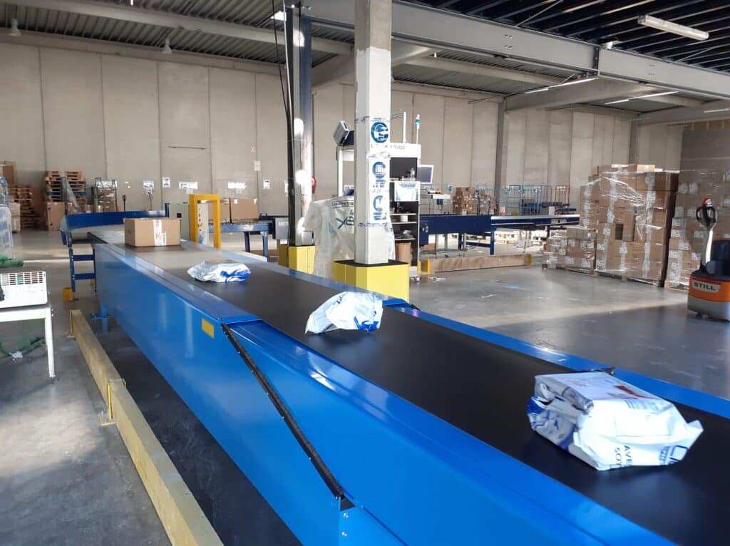 Ciblex Nice telescopic conveyors