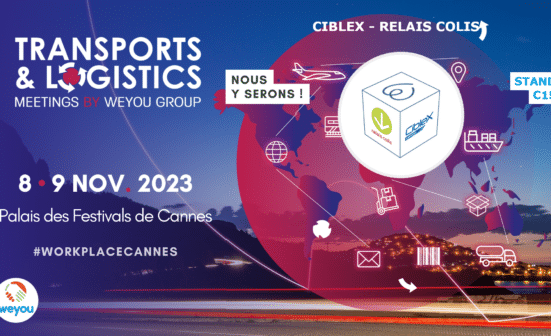 Ciblex & Relais Colis salon Transport et Logistics Meeting 2023 Cannes